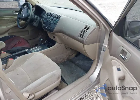 2002 Honda Civic Ex z USA, uszkodzony, nr VIN 1HGES26722L082204